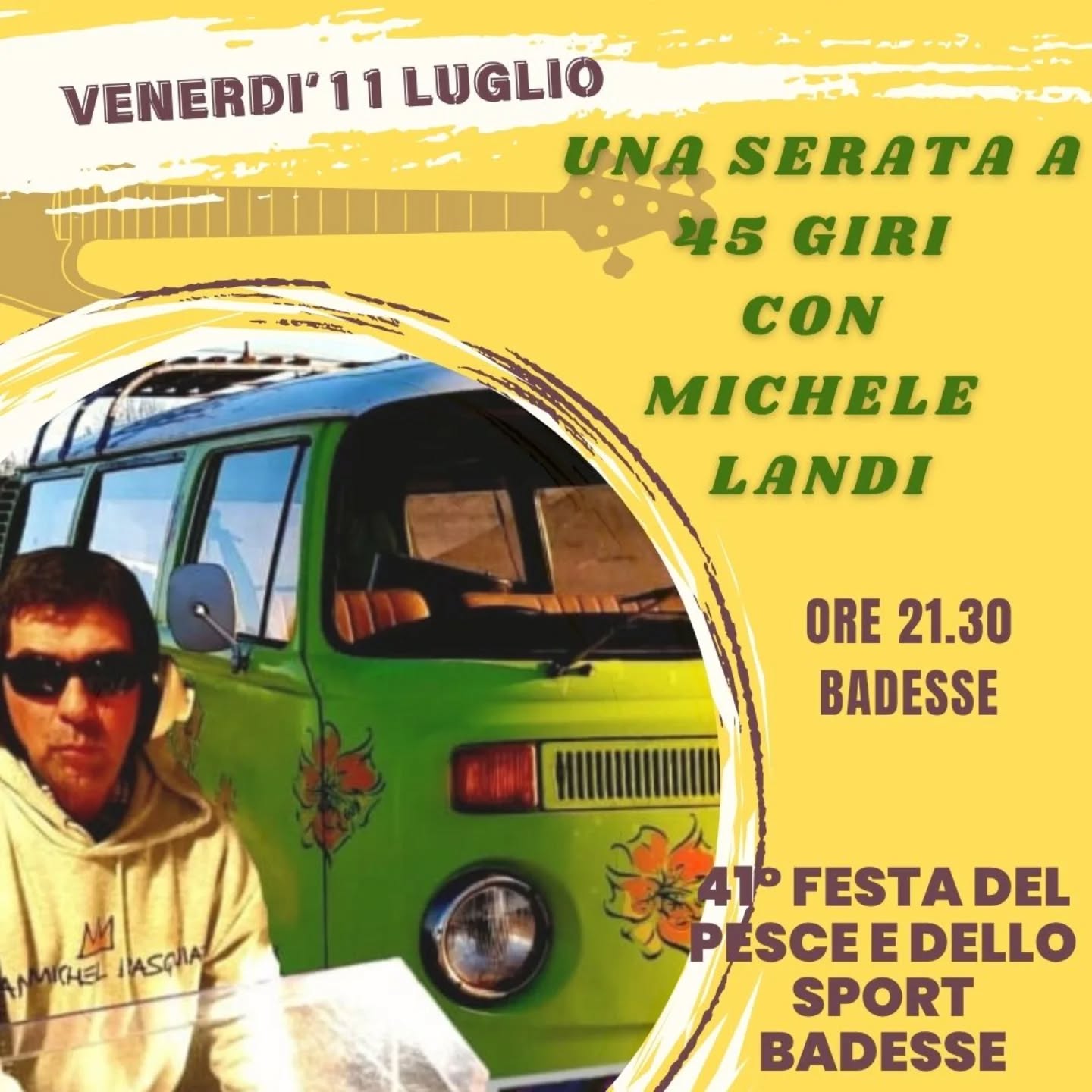 Venerdi 11 con Michele Landi