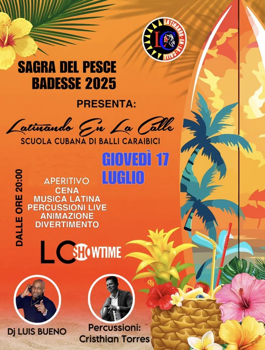 LATINANDO GIOVEDI 17 ANCORA DI PIU’!!!