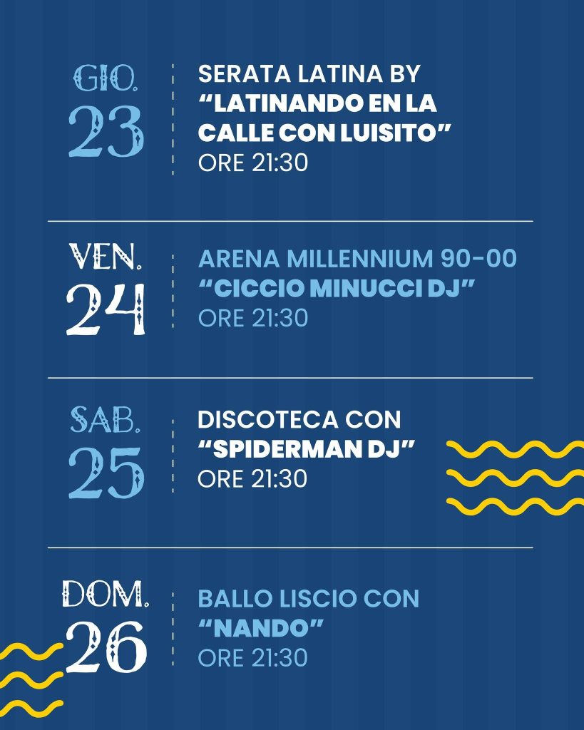 programma ultimo weekend festa del pesce